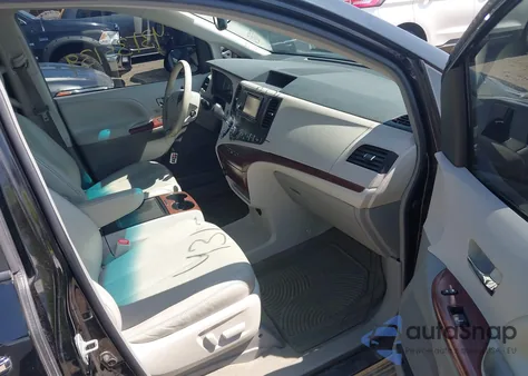 2012 Toyota Sienna Xle/Limited из США, поврежденный, VIN 5TDDK3DC7CS046931